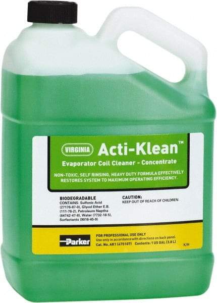 Parker - 1 Gal HVAC Coil Cleaner - For Evaporator Coils & Drain Pans - Americas Tooling