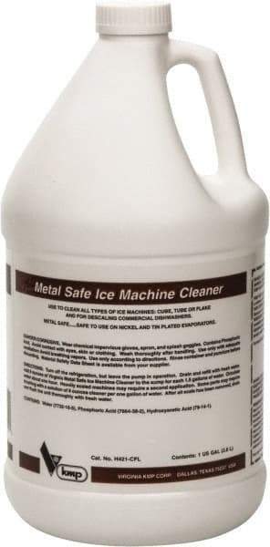 Parker - 1 Gal Ice Machine Cleaner - For Ice Machines: Cube, Tube, Flake & Commercial Dishwasher - Americas Tooling