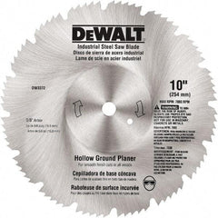 DeWALT - 10" Diam, 80 Tooth Wet & Dry Cut Saw Blade - Steel, Standard Round Arbor - Americas Tooling