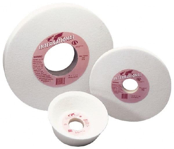 Grier Abrasives - 7" Diam x 1-1/4" Hole x 3/4" Thick, H Hardness, 46 Grit Surface Grinding Wheel - Americas Tooling