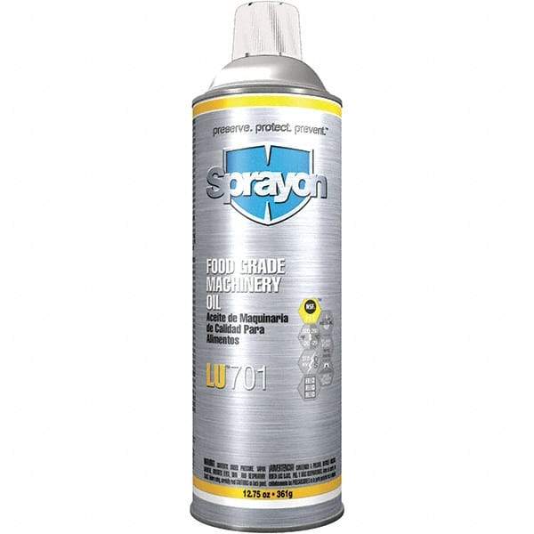 Sprayon - 13.25 oz Aerosol Mineral Multi-Purpose Oil - -40 to 232°F, ISO N/A, Food Grade - Americas Tooling