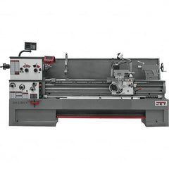 Jet - 22" Swing, 80" Between Centers, 230 Volt, Triple Phase Engine Lathe - 10 hp, 3-1/8" Bore Diam, 40" Deep x 48-7/8" High x 136-1/8" Long - Americas Tooling