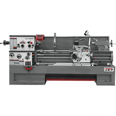 Jet - 16" Swing, 60" Between Centers, 230 Volt, Triple Phase Engine Lathe - 7MT Taper, 7-1/2 hp, 25 to 1,800 RPM, 3-1/8" Bore Diam, 40" Deep x 48" High x 116-1/2" Long - Americas Tooling