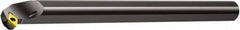 Sandvik Coromant - 1.0118" Min Bore Diam, 10" OAL, 3/4" Shank Diam, A..SDXCR/L Indexable Boring Bar - Screw-On Holding Method - Americas Tooling