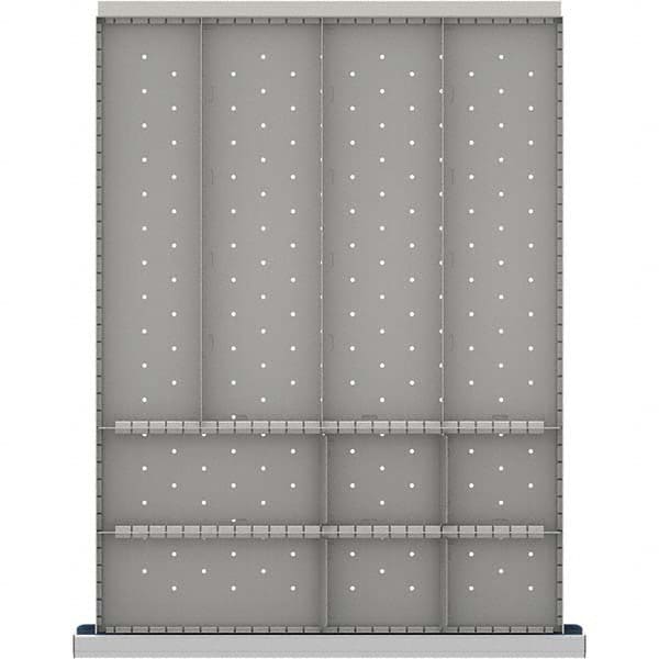 LISTA - 10-Compartment Drawer Divider Layout for 3.15" High Drawers - Americas Tooling