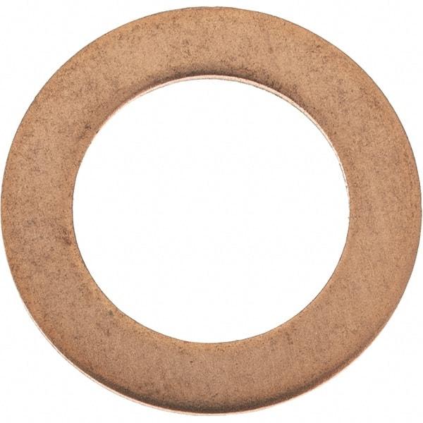 Value Collection - 7/16 SAE, 29/64" ID x 11/16" OD Oil Drain Plug Gasket - 1/32" Thick, Copper - Americas Tooling