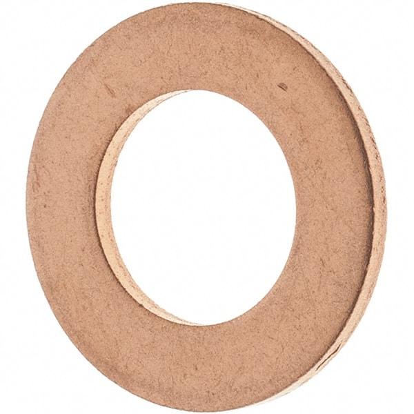 Value Collection - 7/16 SAE, 15/32" ID x 13/16" OD Oil Drain Plug Gasket - 1/16" Thick, Copper - Americas Tooling