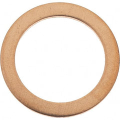 Value Collection - 9/16 SAE, 39/64" ID x 13/16" OD Oil Drain Plug Gasket - 1/32" Thick, Copper - Americas Tooling