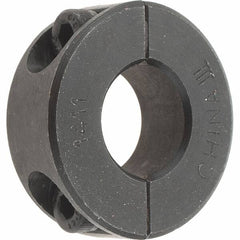 Value Collection - 14mm Bore, Steel, Two Piece Shaft Collar - 1-1/4" Outside Diam - Americas Tooling