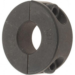 Value Collection - 13mm Bore, Steel, Two Piece Shaft Collar - 1-1/4" Outside Diam - Americas Tooling