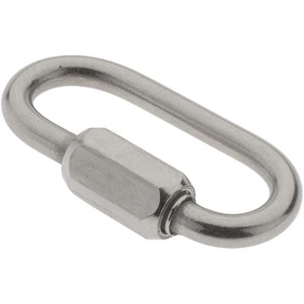 Value Collection - Stainless Steel Quick Link - 1/8" Diameter, 200 Lb Load Limit - Americas Tooling