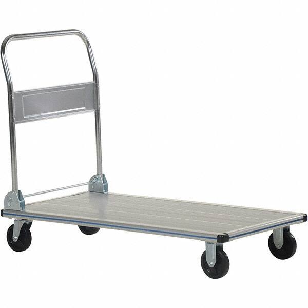 Vestil - 600 Lb Capacity Steel Platform Truck - Steel Deck, 24" OAW - Americas Tooling