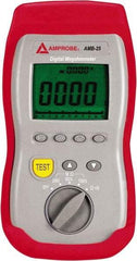 Amprobe - Digital LCD Display, 2,000 Megohm Electrical Insulation Resistance Tester & Megohmmeter - 1,000 VDC Max Test Voltage, Powered by 1.5V AA Battery - Americas Tooling