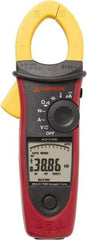 Amprobe - 3729950, CAT IV, CAT III, Digital True RMS Clamp Meter with 1.4567" Clamp On Jaws - 999.9 VAC/VDC, 599.9 AC Amps, Measures Voltage, Capacitance, Current, microAmps, Temperature - Americas Tooling