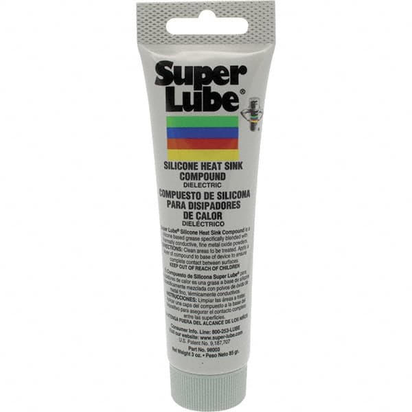 Synco Chemical - 3 oz Tube Silicone Heat-Transfer Grease - White, 450°F Max Temp, - Americas Tooling