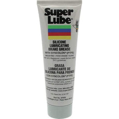 Synco Chemical - 8 oz Tube Silicone General Purpose Grease - Translucent White/Gray, Food Grade, 500°F Max Temp, NLGIG 2, - Americas Tooling