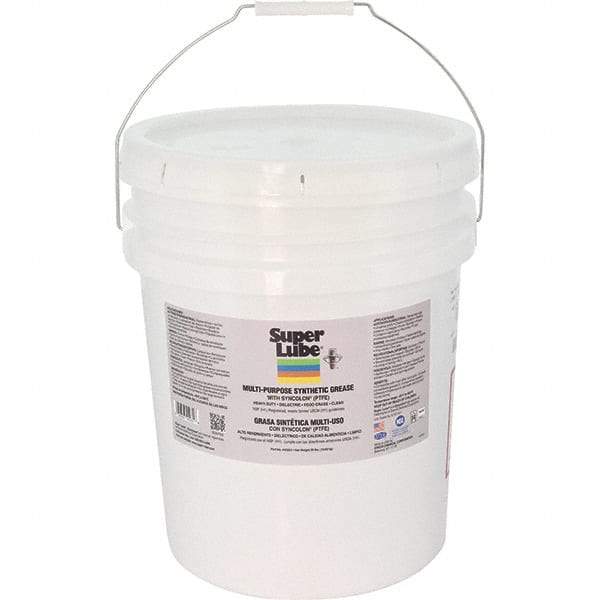 Synco Chemical - 30 Lb Pail Synthetic General Purpose Grease - Translucent White, Food Grade, 450°F Max Temp, NLGIG 1, - Americas Tooling