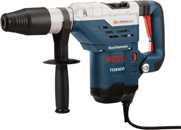 Bosch - 120 Volt 1-5/8" Keyless Chuck Electric Rotary Hammer - 0 to 3,600 BPM, 0 to 1,700 & 0 to 2,900 RPM - Americas Tooling