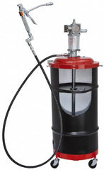 Lincoln - Grease Lubrication 80 Cu In/min Flow Aluminum Air-Operated Pump - For 120 Lb Container - Americas Tooling