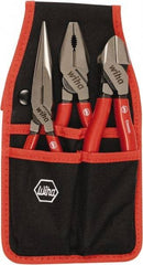 Wiha - 3 Piece Cutting Plier Set - Comes in Clamshell - Americas Tooling