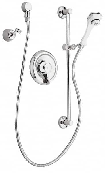 Moen - Concealed, One Handle, Chrome Coated, Steel, Valve and Flex Shower Head - Lever Handle - Americas Tooling