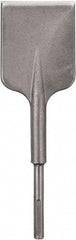 DeWALT - 5" Head Width, 16" OAL, 1-1/8" Shank Diam, Asphalt Cutter Chisel - SDS Max Drive, SDS Max Shank, Steel - Americas Tooling