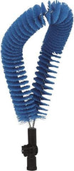 Vikan - Polyester Clean In Place Brush - 2-1/2" Bristle Length, 20" Long x 2-1/2" Wide Head, Blue - Americas Tooling