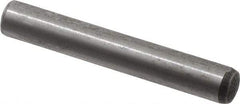 Value Collection - 6mm Diam x 40mm Pin Length Alloy Steel Pull Out Dowel Pin - C 57-63 Hardness, 1 Rounded & 1 Threaded End - Americas Tooling