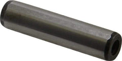 Value Collection - 12mm Diam x 50mm Pin Length Alloy Steel Pull Out Dowel Pin - C 57-63 Hardness, 1 Rounded & 1 Threaded End - Americas Tooling