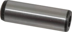 Value Collection - 16mm Diam x 50mm Pin Length Alloy Steel Pull Out Dowel Pin - C 57-63 Hardness, 1 Rounded & 1 Threaded End - Americas Tooling