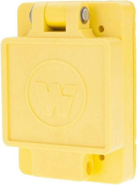 Value Collection - 480 VAC, 30 Amp, L16-30R NEMA, Ungrounded Receptacle - 3 Poles, 4 Wire, Female End, Yellow - Americas Tooling