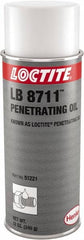 Loctite - 16 oz Aerosol Can Penetrant/Lubricant - Yellow, 100°F Max - Americas Tooling