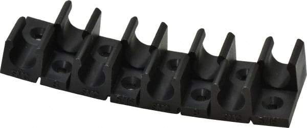 SMC PNEUMATICS - Multitube Holder - Black, 8 Slots - Americas Tooling