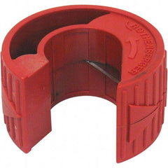 Rothenberger - 3/4" Pipe Capacity, Pipe Cutter - Cuts Plastic, PVC, CPVC, 2" OAL - Americas Tooling