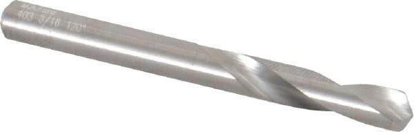 M.A. Ford - 3/16" Body Diam, 120°, 2" OAL, Solid Carbide Spotting Drill - Americas Tooling