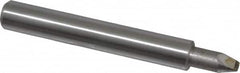 Made in USA - 1/16" Max Concave Radius Single Point Diamond Dresser - 2" Long x 3/8" Shank Diam - Americas Tooling