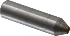 Made in USA - 1" Long x 1/4" Shank Diam Thread Single Point Diamond Dresser - 75° Included Angle - Americas Tooling