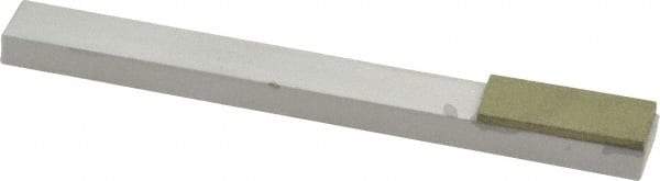 Made in USA - Fine, 1" Length of Cut, Single End Diamond Hone - 100 Grit, 3/8" Wide x 3/8" High x 4" OAL - Americas Tooling