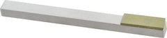 Made in USA - Super Fine, 1" Length of Cut, Single End Diamond Hone - 400 Grit, 3/8" Wide x 3/8" High x 4" OAL - Americas Tooling