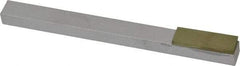 Made in USA - Super Fine, 1" Length of Cut, Single End Diamond Hone - 600 Grit, 3/8" Wide x 3/8" High x 4" OAL - Americas Tooling