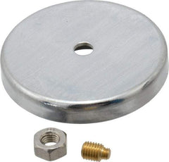 Made in USA - Magnetic Indicator Base - 2" Base Diam, 60 Lb Magnetic Pull - Americas Tooling