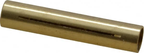 Made in USA - 1/8" Diam Select Replacement Through Hole Barrel - 0.6" Barrel Length, Eccentric Slot - Americas Tooling