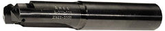 Allied Machine and Engineering - Series D, 2 to 2-7/8" Diam, 1-1/2" Diam Straight Shank, Straight Flute Spade Drill - 4-1/2" Max Depth, 5-1/2" Body Length, 8-1/2" OAL, Short Length, Through Coolant - Americas Tooling