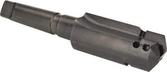 Allied Machine and Engineering - Series D, 2 to 2-7/8" Diam, 4MT Taper Shank, Straight Flute Spade Drill - 4-1/2" Max Depth, 5-3/4" Body Length, 9-3/8" OAL, Short Length - Americas Tooling