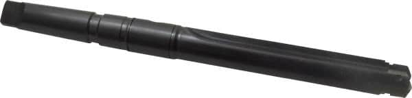 Allied Machine and Engineering - Series B, 1-1/4 to 1-3/4" Diam, 4MT Taper Shank, Straight Flute Spade Drill - 8-1/8" Max Depth, 10-21/32" Body Length, 14-11/16" OAL, Standard Length, Through Coolant - Americas Tooling