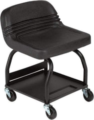 Whiteside - 480 Lb Capacity, 4 Wheel Creeper Seat - Steel, 24" High x 18" Wide - Americas Tooling