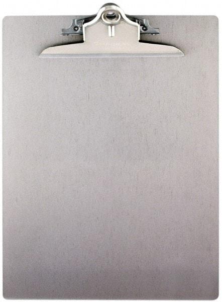 Saunders - 13-1/4 Inch Long x 9 Inch Wide x 1-3/4 Inch High, Clip Board - Silver - Americas Tooling