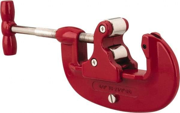 Value Collection - 5/8" to 2-1/8" Pipe Capacity, Tube Cutter - Cuts Copper - Americas Tooling