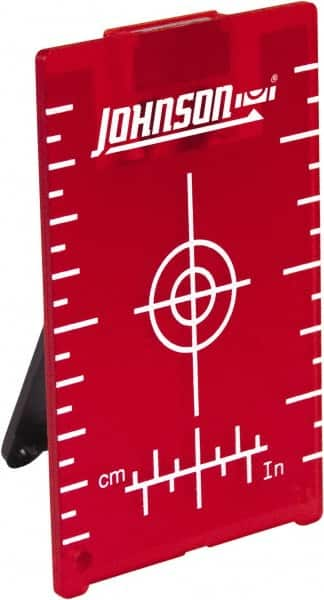 Johnson Level & Tool - Laser Level Magnetic Floor Target - Use With Laser Levels - Americas Tooling