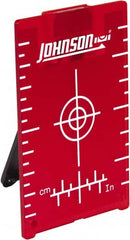 Johnson Level & Tool - Laser Level Magnetic Floor Target - Use With Laser Levels - Americas Tooling